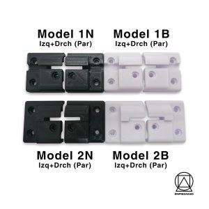 Terminales guía perfil ventana caravana mod.3
